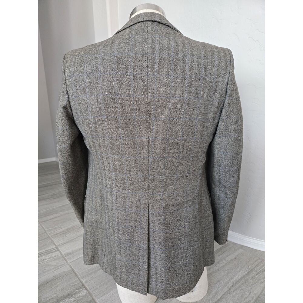 Arya Pure Wool Tweed Blazer Jacket Sport Coat Sz 42 R France - Picture 5 of 16